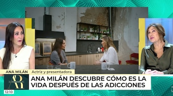 Ana Milán y Ana Rosa Quintana en 'El programa de Ana Rosa' (Mediaset España)