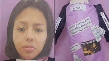 Moca se indigna: su muñeco