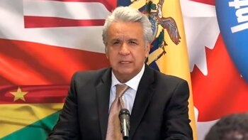 El ex presidente de Ecuador,