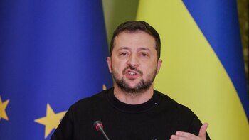 Volodimir Zelensky agradeció a la