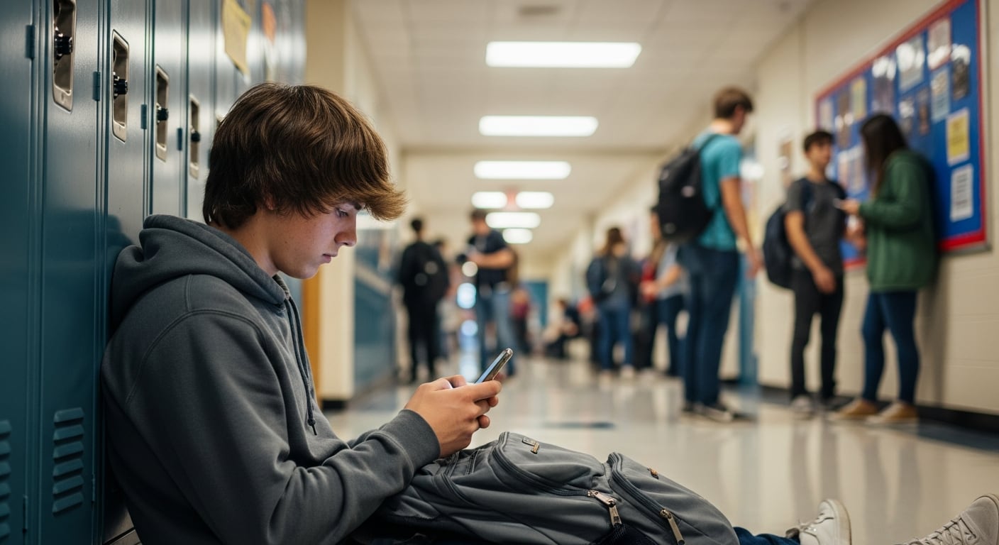 La fobia social no sólo implica vergüenza, sino un miedo abrumador que activa el sistema nervioso, dificultando el rendimiento escolar, laboral y personal (Imagen Ilustrativa Infobae)