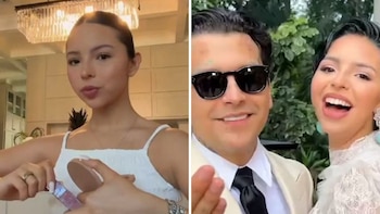 Christian Nodal y Ángela Aguilar