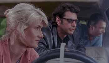 Jeff Goldblum, Laura Dern y