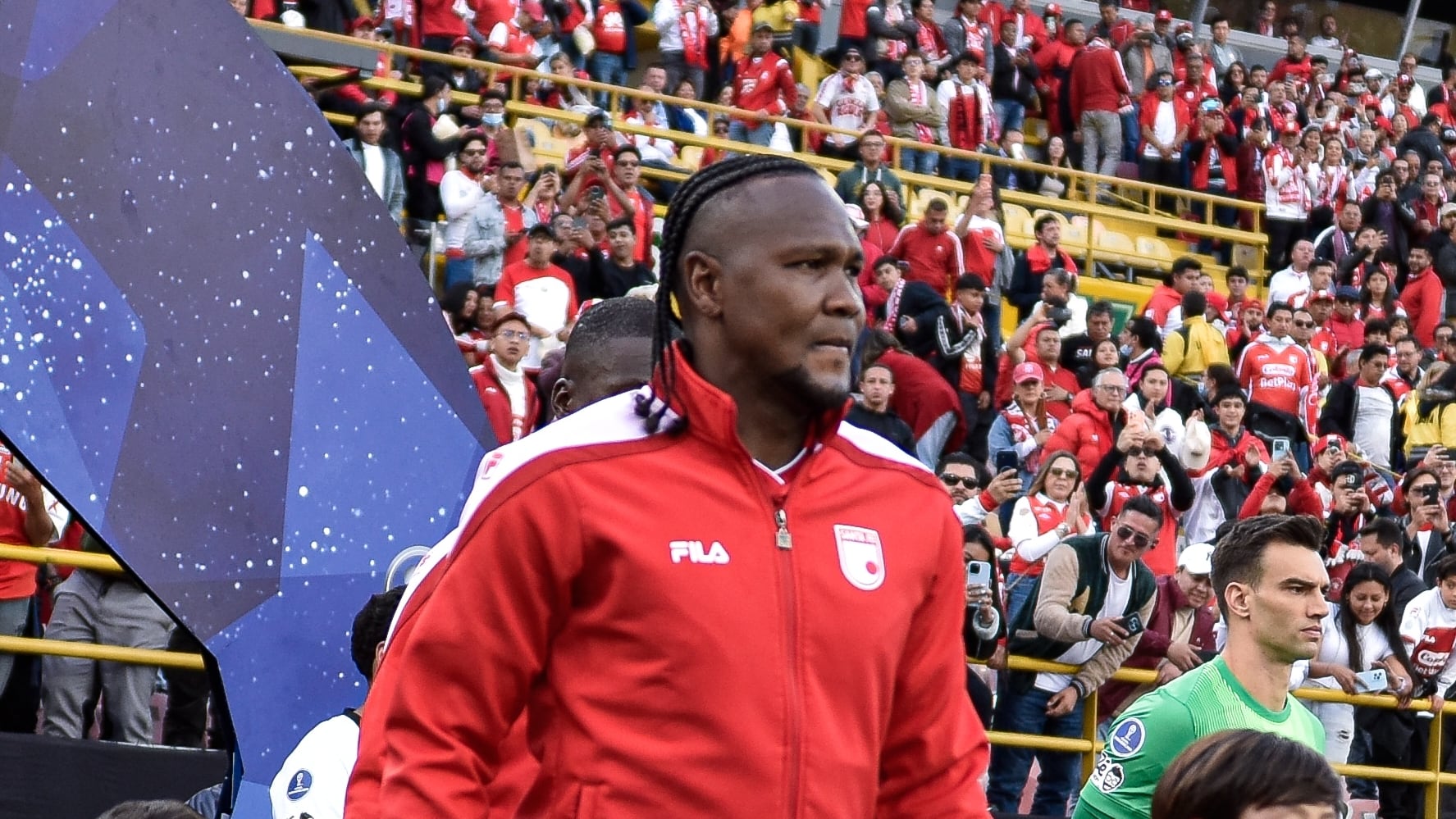 Hugo Rodallega quedó sorprendido por los rumores sobre una salida de Santa Fe para terminar su carrera en Quindío - crédito Colprensa