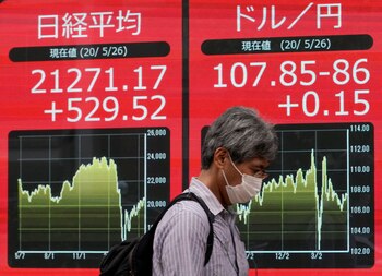 El Nikkei sube un 1,29