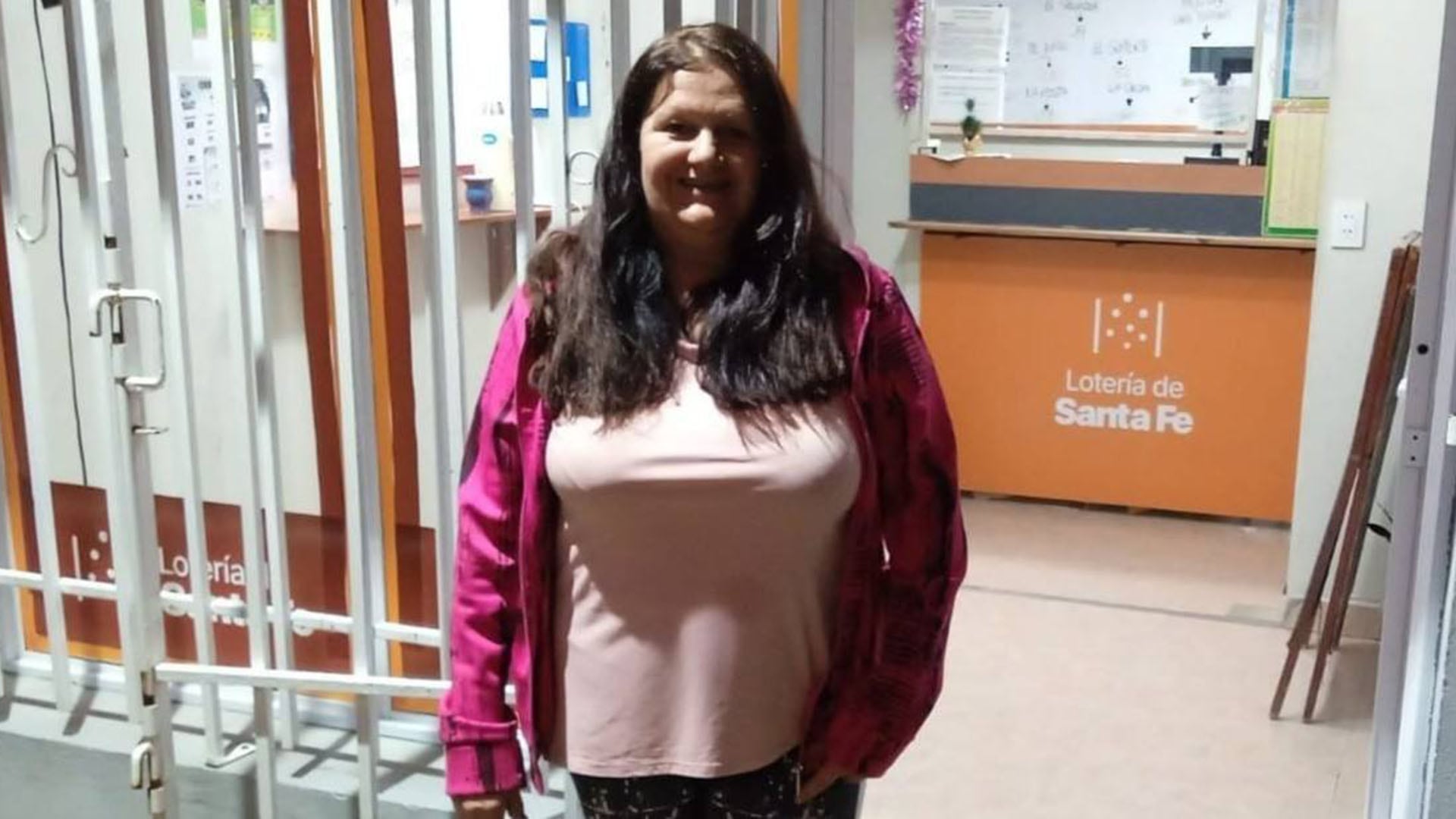 Lidia Ester Soto, la dueña de la agencia que vendió la boleta récord del Quini 6 en Reconquista, provincia de Santa Fe (Facebook)