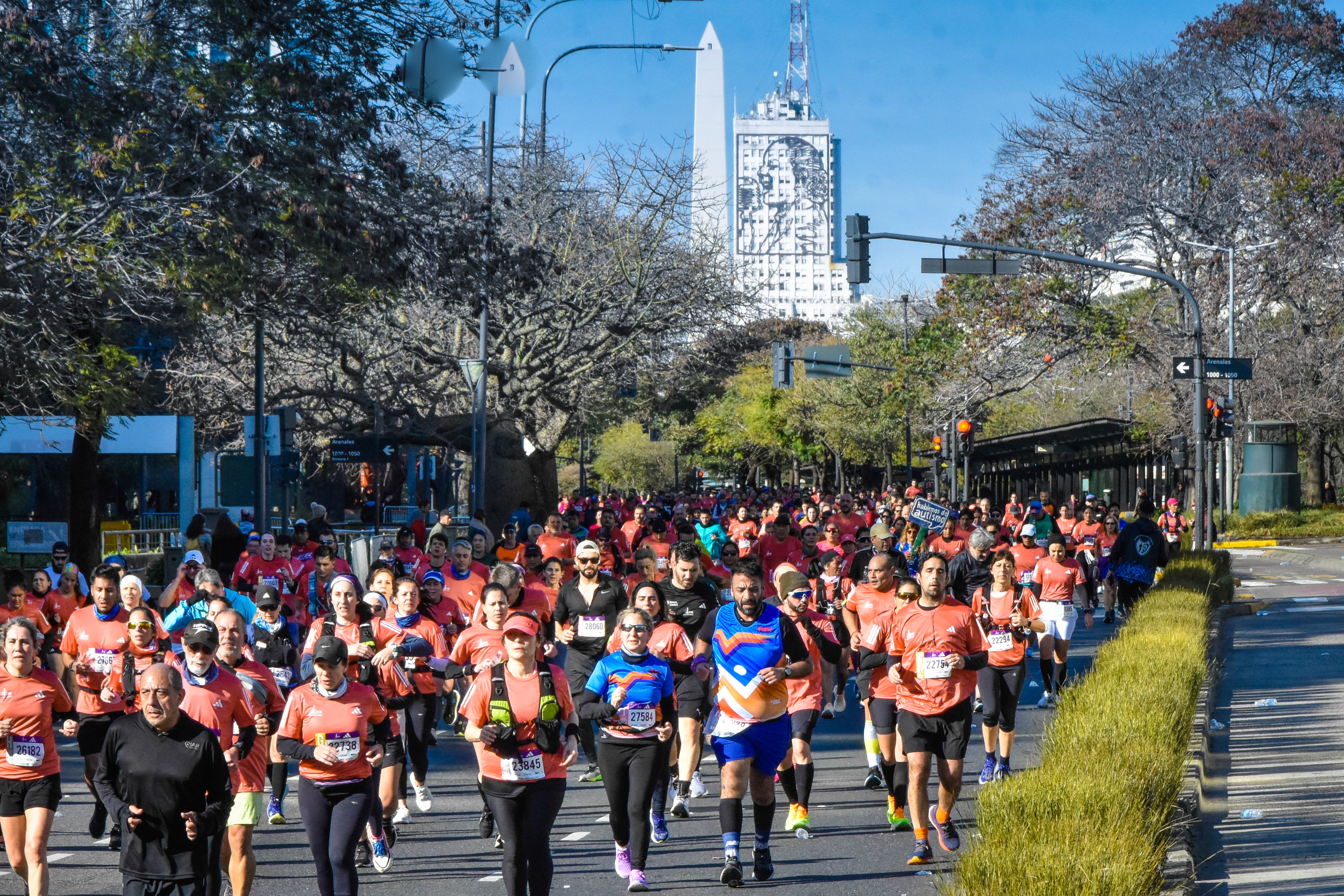 Este año, la Media Maratón de Buenos Aires tiene 31.500 inscriptos y ya figura entre las cinco pruebas más convocantes del mundo en su distancia. (Crédito: Gentileza Fotorun para Carreras y Maratones Ñandu)