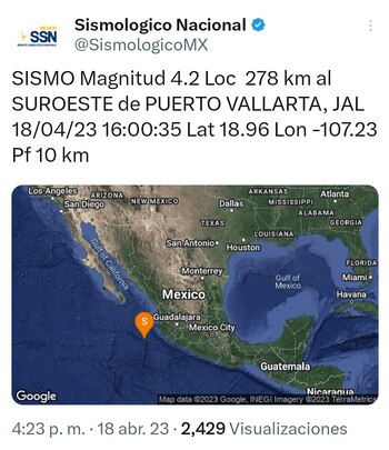 Sismo, 18 de abril (foto:Twitter/SismologicoMX)