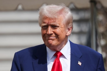 El presidente de Estados Unidos, Donald Trump (REUTERS/Carlos Barria)