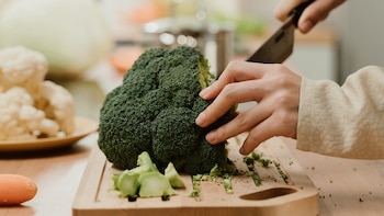 Risotto de brócoli, una buena