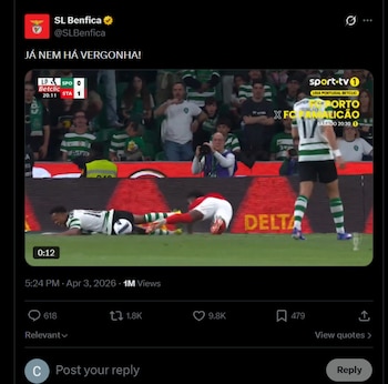 -crédito @SLBenfica/X