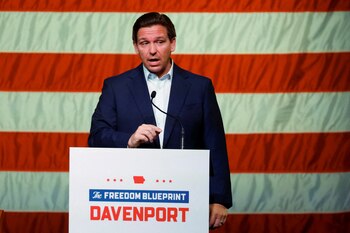 Ron DeSantis, que se perfila