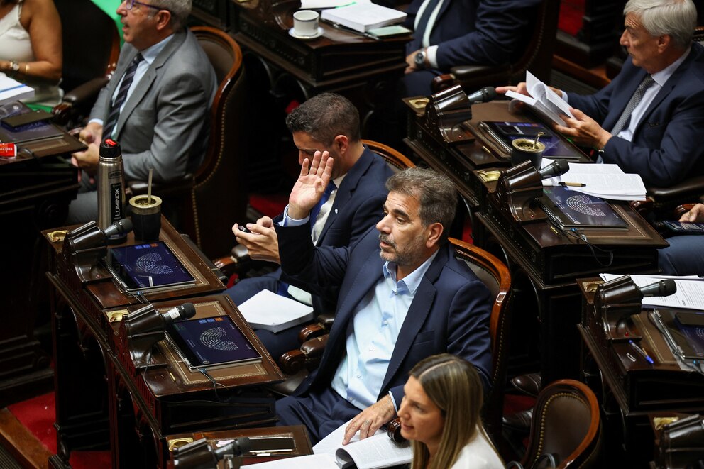 Cristian Ritondo, presidente del bloque PRO en Diputados (REUTERS/Agustin Marcarian)