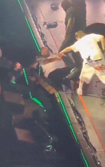 El sujeto terminó en el