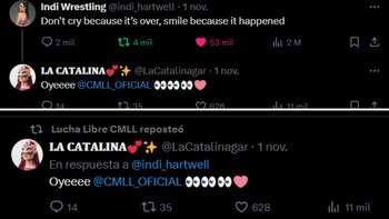 El CMLL compartió la publicación