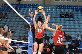 Paola Rivera fue la gran figura de México en la victoria ante Trinidad y Tobago.