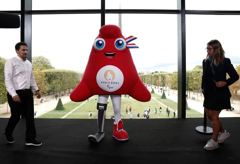 Dicha mascota fue adaptada a su versión paralímpica, (REUTERS/Benoit Tessier)