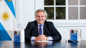 Alberto Fernández en la quinta