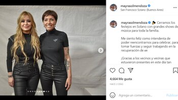 Karina La Princesita junto a