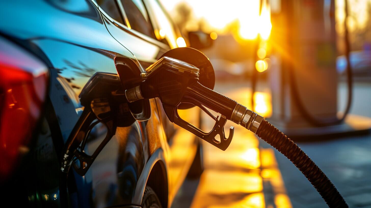 Esta imagen muestra un surtidor de combustible, reflejando el actual panorama energético. Vemos diferentes opciones como nafta y gasoil, destacando la relevancia del petróleo en el transporte. La foto también simboliza el desafío de las petroleras ante la fluctuante inflación y los precios cambiantes, evidenciando cómo estos factores afectan tanto a consumidores como a la industria automotriz. (Imagen ilustrativa Infobae)