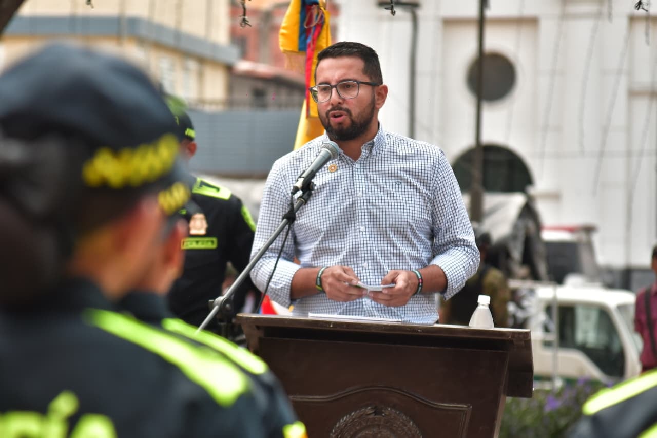 El alcalde Cristian Portilla sostuvo que los reclusos de alta peligrosidad llegan con sus estructuras y pueden impactar en los territorios de Bucaramanga - crédito Cristian Portilla