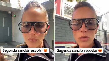 Una madre explotó de furia