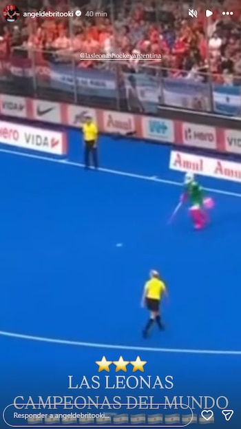 Ángel de Brito celebró las tres estrellas