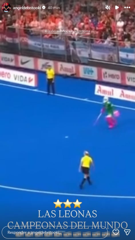 Ángel de Brito celebró las tres estrellas