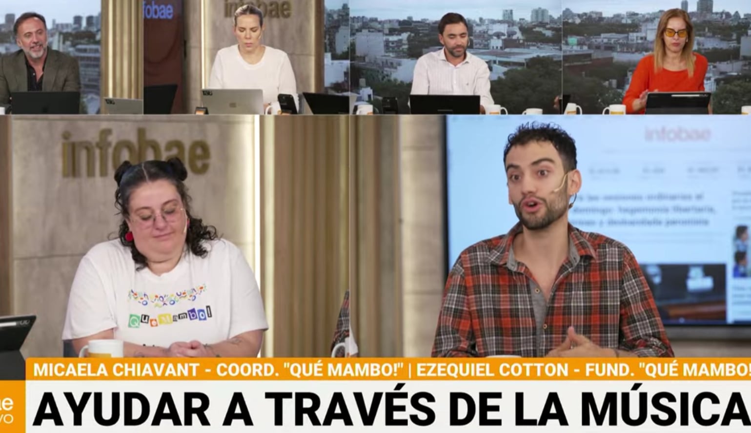 El programa de residencia internacional de ¡Qué Mambo! reunió a treinta jóvenes de quince países para grabar música (Captura de video)