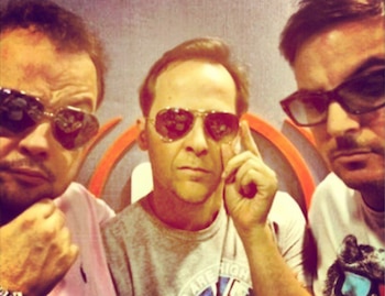 Ayer compinches, hoy ex amigos: Cabito, Matias Martin y Diego Ripoll (Foto: Instagram)