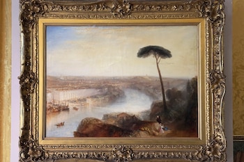 La Roma que fascinó a Turner, su obra más valiosa, llega por primera vez a la Città Eterna