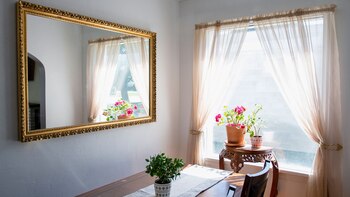 Los espejos añaden glamour,