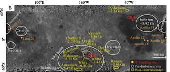 Nuevas muestras de la cara oculta de la Luna desafían la teoría del bombardeo repentino de asteroides en los inicios del Sistema Solar (DOI: 10.1126/sciadv.aee8718)