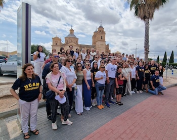 Peregrinos de la UCAM viajan a Madrid para unirse a los actos del papa