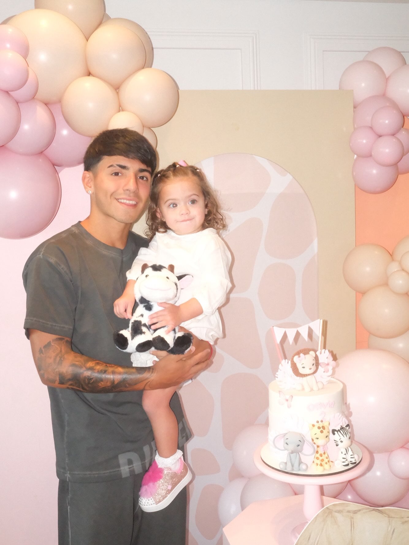 La tierna foto de los hermanos Agüero