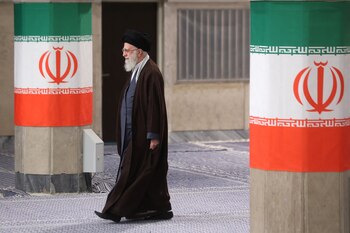 El líder supremo de Irán,