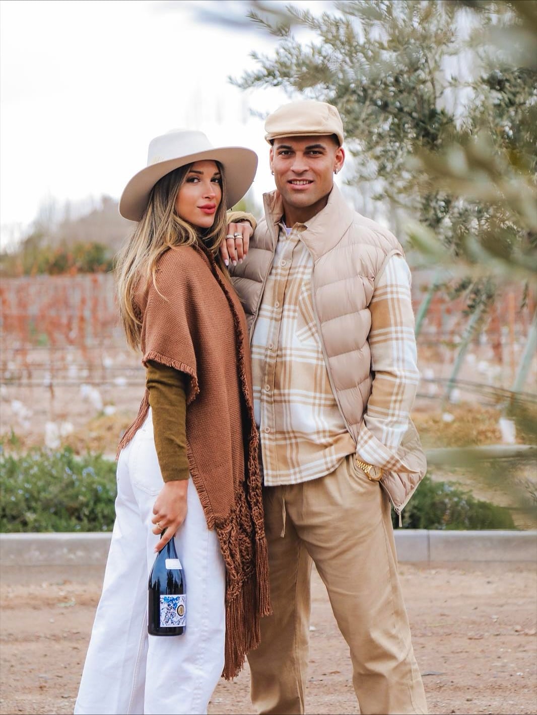 Lautaro Martinez y su pareja inaugrarán Coraje Mendoza