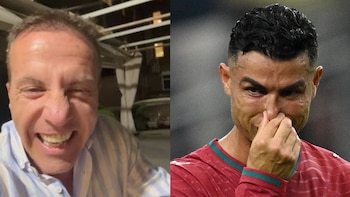 “Dónde está CR7”: El festejo de un famoso panelista fanático de Messi tras la eliminación de Portugal del Mundial
