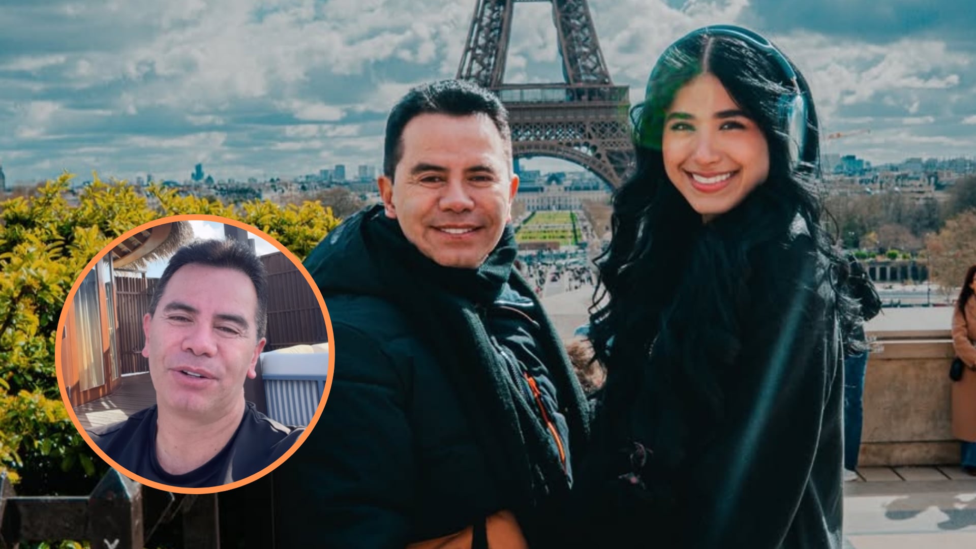 El viaje no ha pasado desapercibido por los compañeros que tiene la pareja - crédito @jhonnyrivera/ Instagram