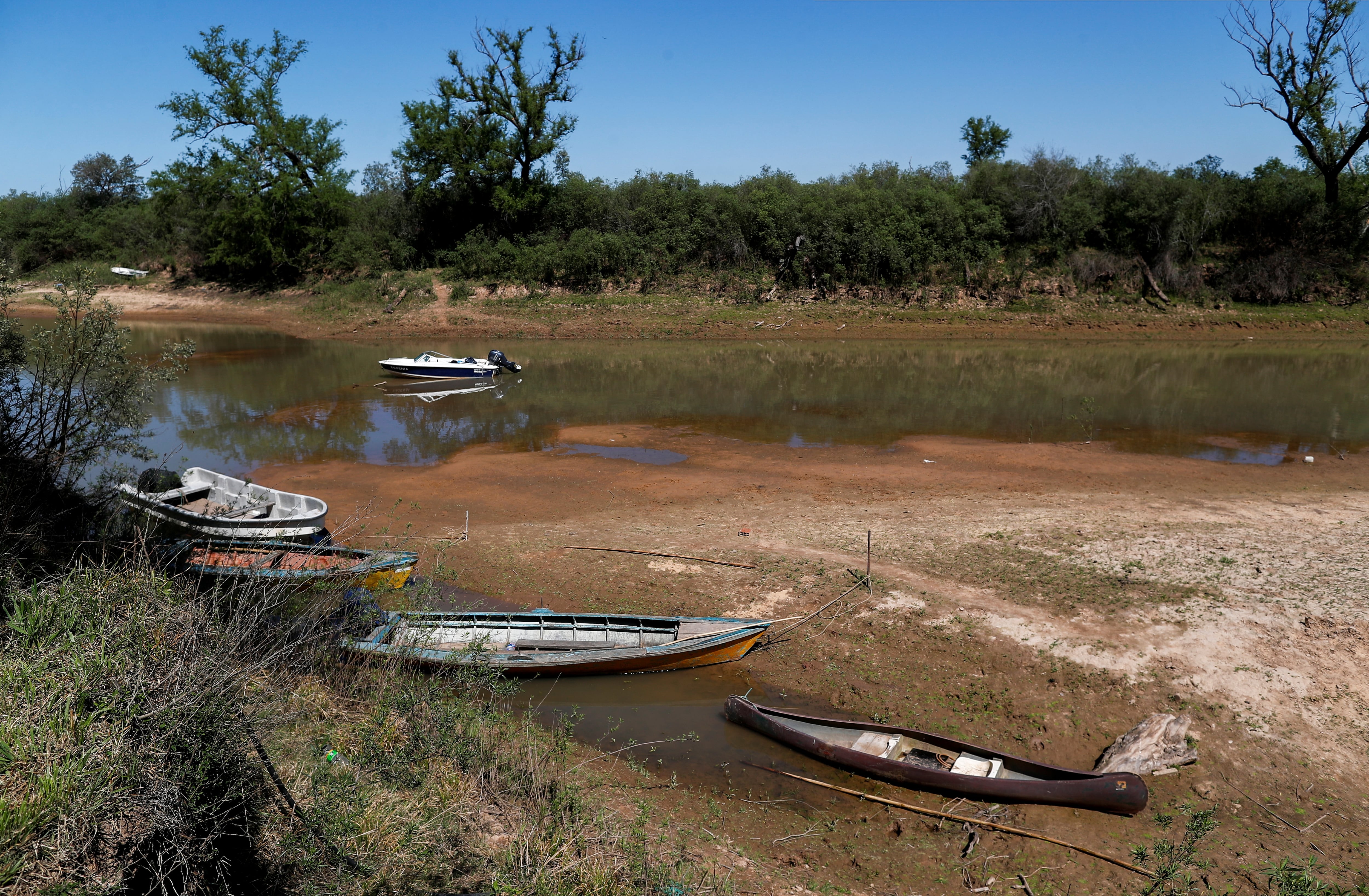 El delta del Paraná es una vasta red de islas, canales y humedales con alta biodiversidad en Argentina. REUTERS/Agustin Marcarian