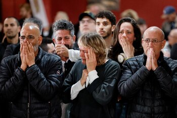 Llanto y emoción entre los