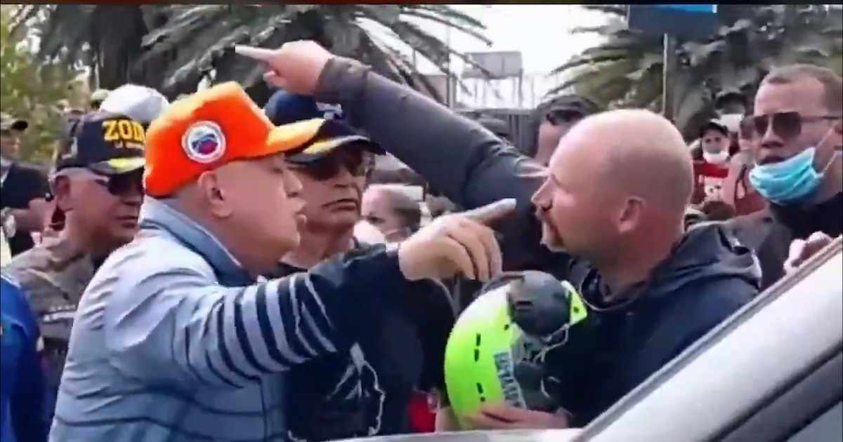 The strong crossing between Diosdado Cabello and an American rescue in full search of survivors in Venezuela