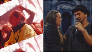 De seguir el show de espaldas a ser ovacionada en el escenario: la guardia de seguridad que emocionó a Ricardo Arjona