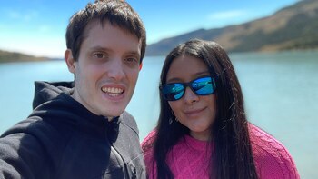 Gonzalo Labat (argentino) y Claudia