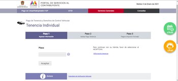 Portal de Tenencia Individual del