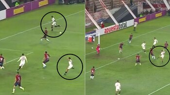 Secuencia del gol de Edison