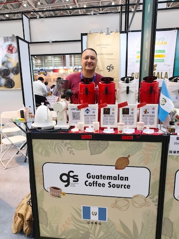 Tres productores guatemaltecos exhibieron en Taichung la calidad y diversidad del café nacional, según el Ministerio de Relaciones Exteriores.