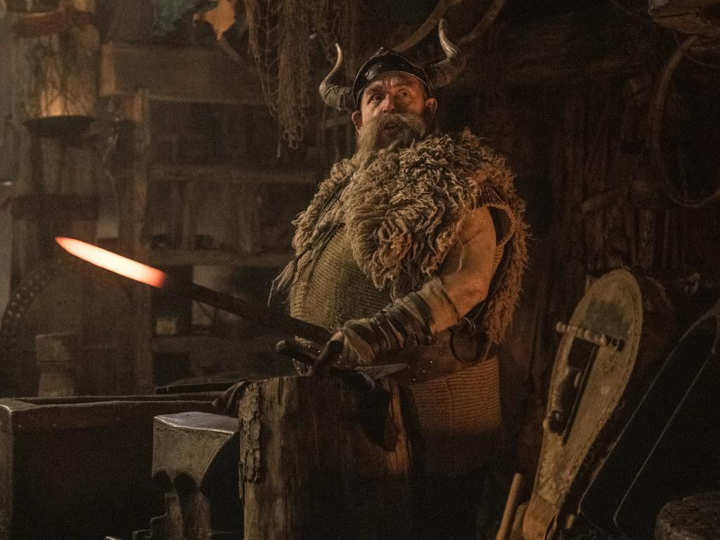 El personaje de Bocón fue modificado físicamente para adaptarse a las necesidades del actor Nick Frost (Universal Pictures)