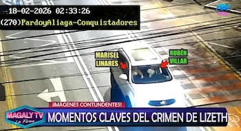 Cámaras captan vehículo rumbo a