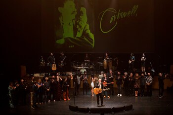 Los artistas participantes en el